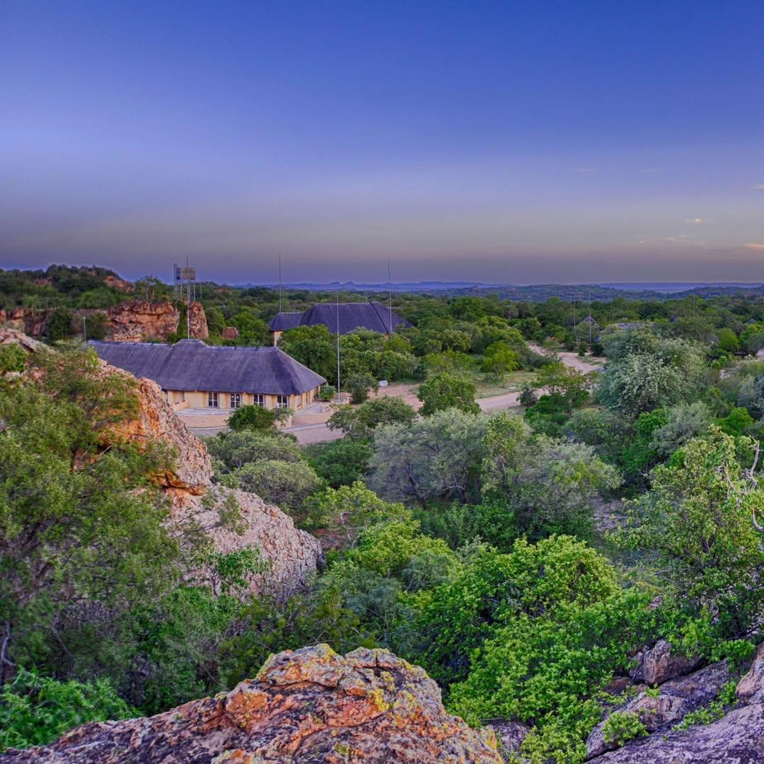 Awelani Eco Tourism Lodge surrounded by the rocky bushveld of far northern Limpopo
